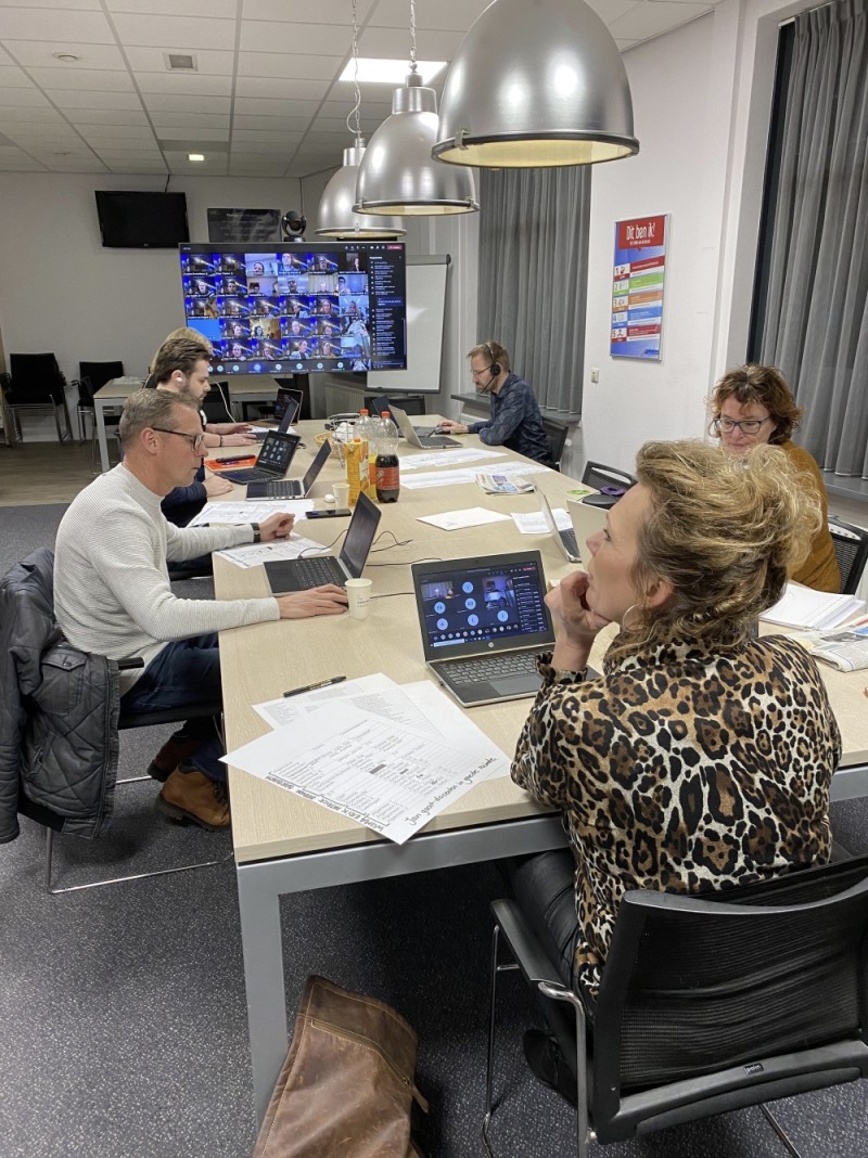 Drukte online voorlichting